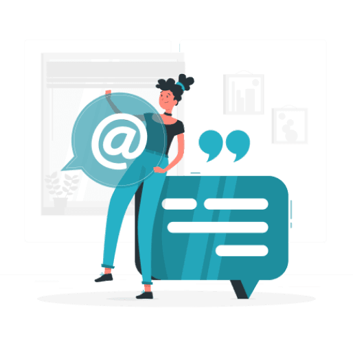 Contact us illustration