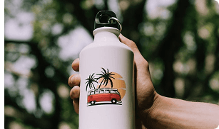 9. Buy a flask for water